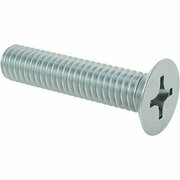 BSC PREFERRED Zinc-Plated Steel Phillips Flat Head Screws 100 Degree Countersink 5/16-18 Thread 1-1/2Long, 25PK 90471A452